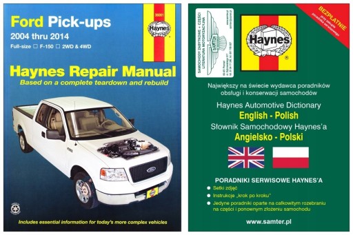 Ford F-150 Пикап (2004-2014) Haynes руководство по ремонту + 24 часа БЕСПЛАТНО