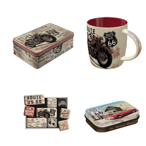 ROUTE 66 ПОДАРОЧНЫЙ НАБОР РЕТРО ГАДЖЕТ ПОДАРОК