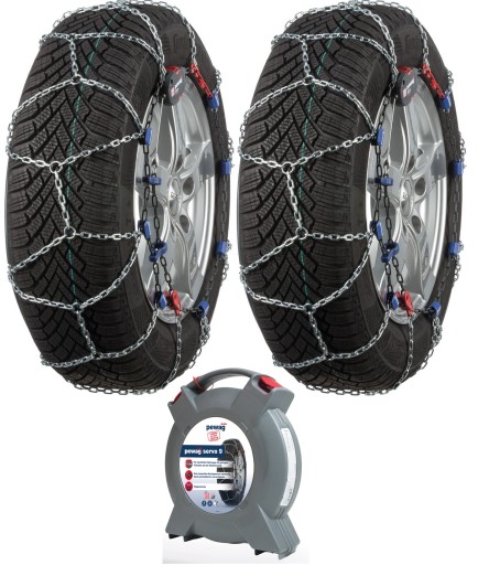 Цепи сервоприводов pewag rs9 77 215/80r15, натяжитель 9 мм