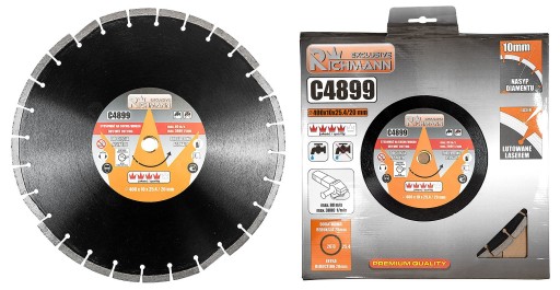 АЛМАЗНИЙ ДИСК ДЛЯ РІЗАННЯ АСФАЛЬТУ 400 RICHMANN