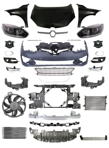 752100004R - MEGANE III 12-16 ФОНАРЬ РЕМНЯ ПЕРЕДНЕГО БАМПЕРА КАПОТА