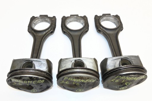 96L58 - PORSCHE PANAMERA 970 3.6 V6 поршень + правий шатун