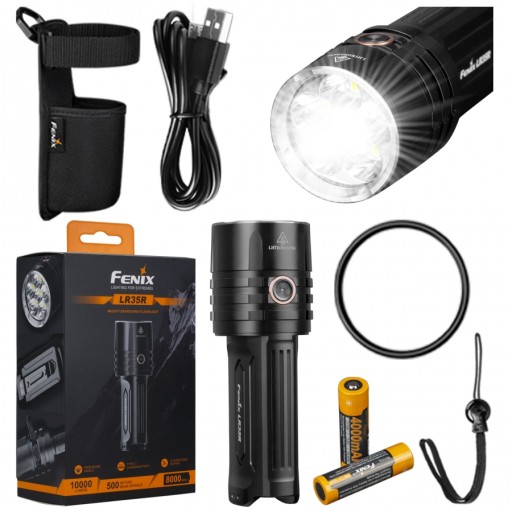 Мега потужний світлодіодний ліхтарик FENIX LR35 10,000 lm