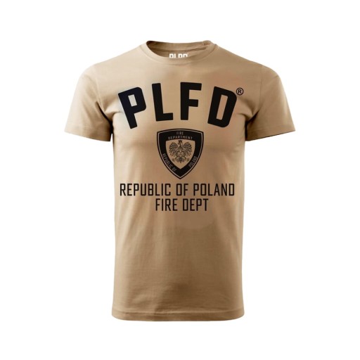 PLPD - футболка PLFD CLASSIC SAND - XXL