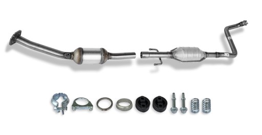 1091650 - Toyota Yaris 1.3 VVTi (1999-2002) каталитический нейтрализатор