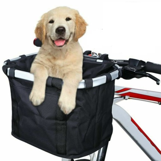 Кошик для велосипеда Ikonka KX5088 передній, чорний