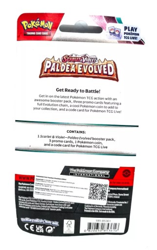 Pokemon - Pokemon TCG Scarlet & Violet Checklane Blister (Vários modelos) ㅤ, JOGOS DE MESA