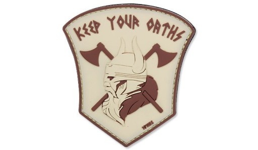 3D Keep Your Oaths Patch Sand 101 Inc.