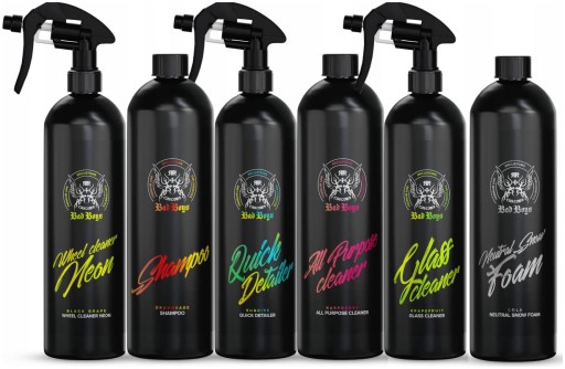 Мега набор автомобильной косметики RR Customs RRC Bad Boys в подарок