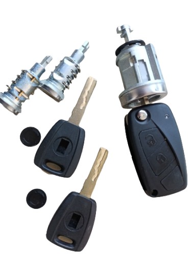 1348421080 - 2 ЗАМКА ВСТАВКИ ДВЕРИ ПЕРЕКЛЮЧАТЕЛЬ ЗАЖИГАНИЯ PEUGEOT BOXER 2006-