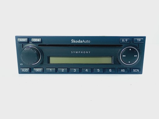Radio original CD missing code OE 1U0035156E Skoda Octavia 1 and 00-10