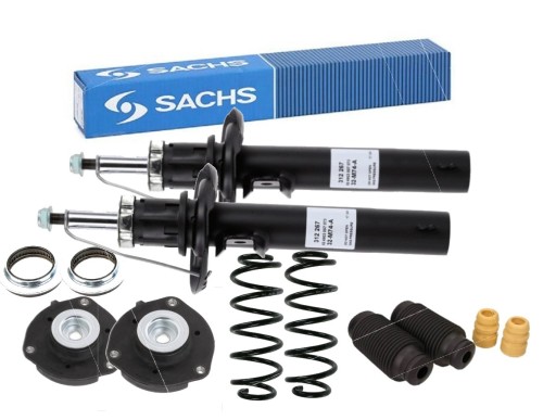 312 267 - Амортизатори sachs передні повний комплект vw golf 5