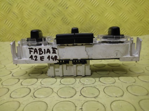 SKODA FABIA II PANEL klími klimatizaci