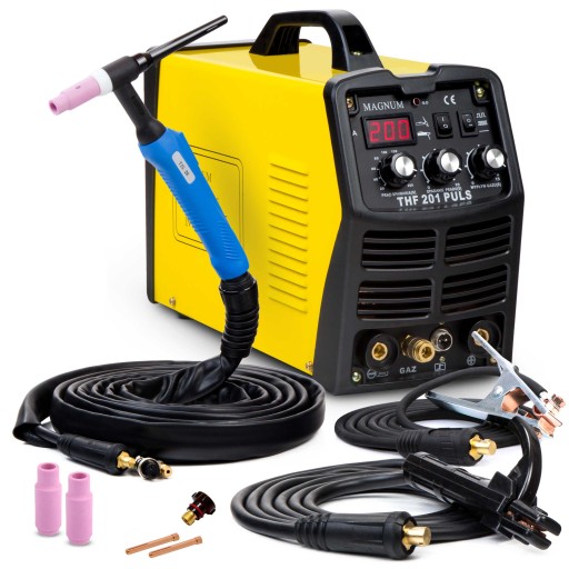 ЗВАРЮВАЛЬНИЙ АПАРАТ MAGNUM THF 201P PULS TIG DC 200A DIGITAL