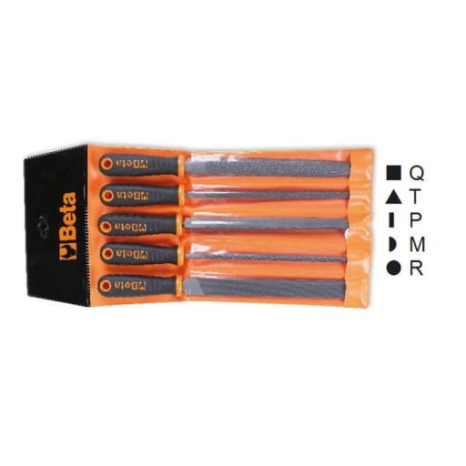 НАБОР ИЗ 5 ПОЛУХОДОВЫХ НАПИЛЬНИКОВ L=10