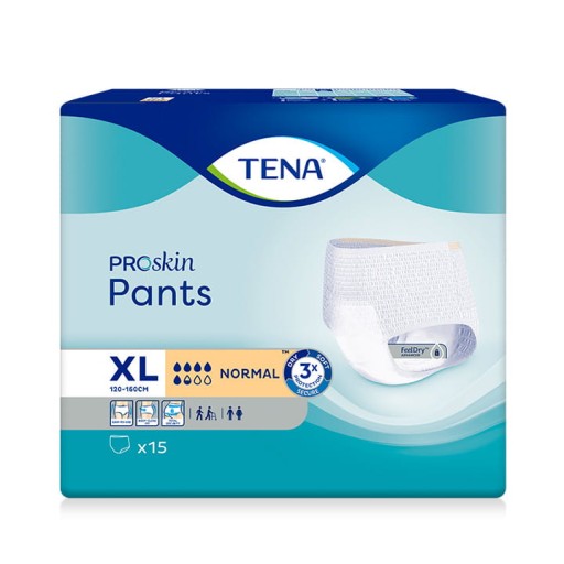 TENA Pants ProSkin Normal Majtki chłonne XL 15 szt