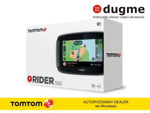 Навігатор для мотоциклів TOMTOM Rider 550