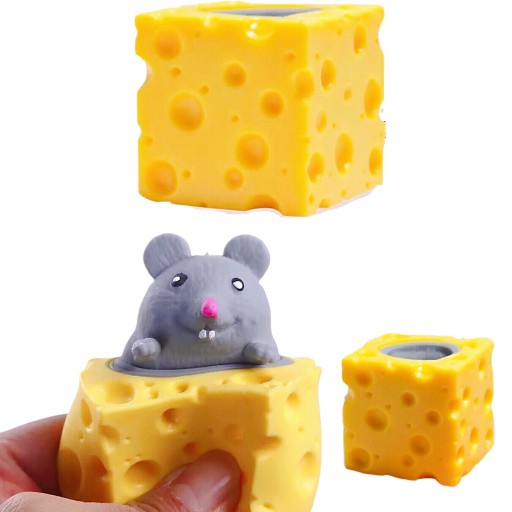 АНТИСТРЕСОВА ІГРАШКА МОЧІ МИШКА СИР ПЛЮСЯ