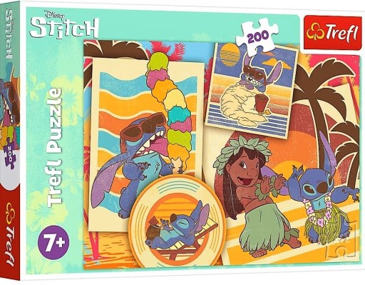 Puzzle 200el Hudobný svet Lilo a Stitch TREFL 13304