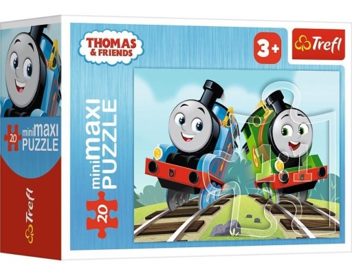 PUZZLE 20 MINIMAXI S TOMÁŠOM JE VESELÉ 3 TREFL