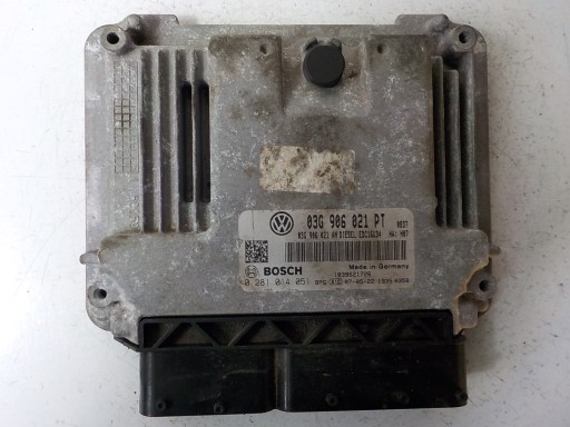 Контроллер компьютера vw 03g906021pt 0281014051