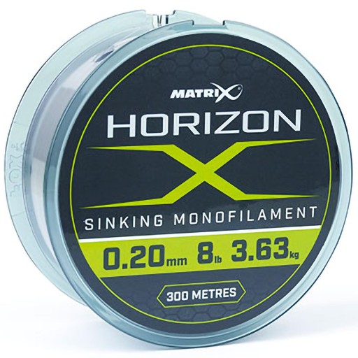 Potápačský vlasec Feeder Matrix Horizon X Sinking Monofilament 0,24 mm 300 m
