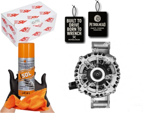 ASPA9016#ECS-PCP+K - Генератор ford mondeo 115a as-pl #petrolhead pro+ kit4