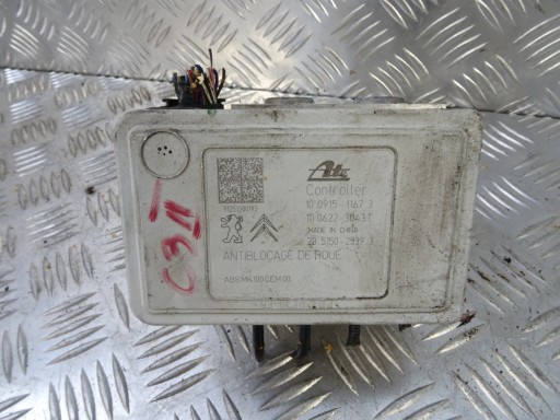 CITROEN C3 II servo bubanj ABS 9802460680