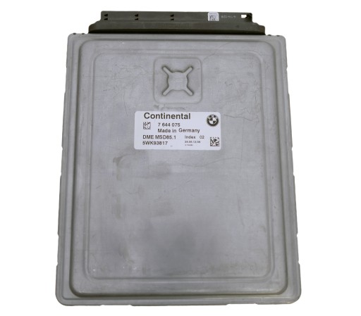 5WK93817, - Контроллер bmw 7644075 dme msd85.1 5wk93817