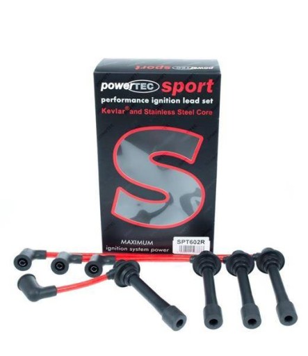 PT-IL-143-R - Кабели зажигания powertec mazda mx-5 xedos 6 1.6 1.8l 90-98 красный