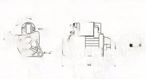 Стартер 063721096010 магнети марелли мазда