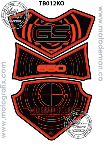 TANKPAD MOTOGRAFIX BMW F650GS 2008-2012