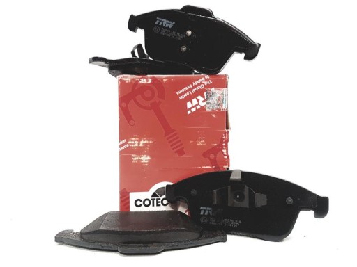 GDB1790 - ПЕРЕДНІ ГАЛЬМІВНІ КОЛОДКИ TRW RENAULT MEGANE III