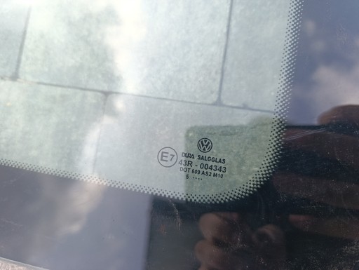 VW T5 T5 LIFT T6 window PRZESUWNA DRUGI RZAD left AS2 SPRAWNA
