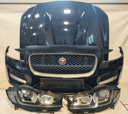 ПЕРЕДНИЙ БАМПЕР В КОМПЛЕКТЕ КАПОТ PAB JAGUAR XF R X260