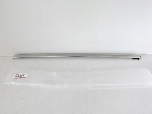TOYOTA BZ4X 22- superiore modanatura WYKONCZENIOWA per PORTA Portiera Destro posteriore CHROM