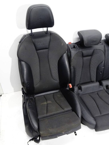 seats front rear part KOMPLET AUDI A3 8V 3D HB S-LINE POL leather