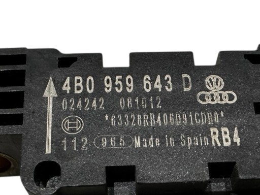 BENTLEY AUDI impact sensor zderzenia impact 4B0959643D