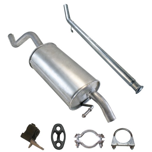 Глушитель в сборе RENAULT TWINGO II 1.2 / 1.5 2007-