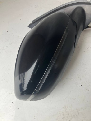 mirror right PEUGEOT 308 T9 GT black, 13 PIN EUROPA