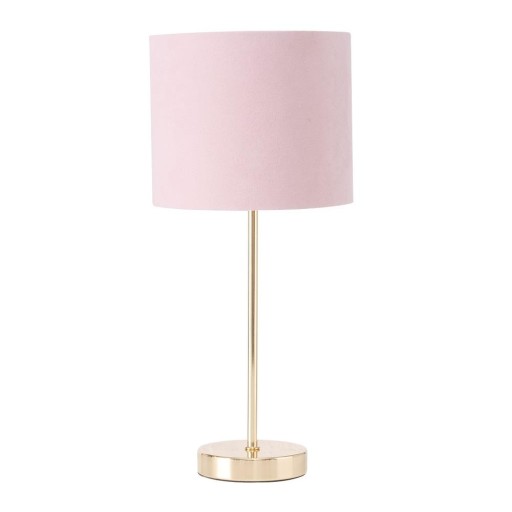 Elegantná stolná lampa glamour kovová