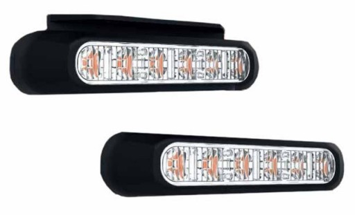 6722 - 12 / 36V ЗЛОТЫЙ СВЕТОДИОДНЫЙ СИГНАЛЬНЫЙ ФОНАРЬ С КРОНШТЕЙНОМ