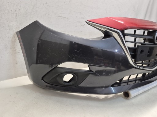 MAZDA 3 III BM 13- bumper front front grill grid without DZIUR BHN1-50031