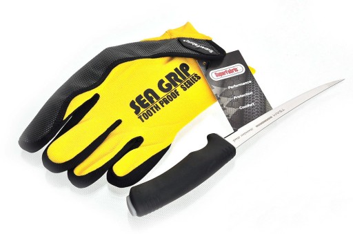 СТІЙКІ КЕВЛАРОВІ РУКАВИЧКИ ДЛЯ ФІЛЕТУВАННЯ - ПРАВА