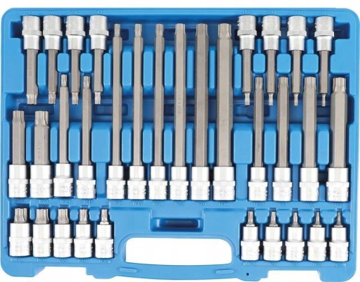 BGS - НАБОР ГОЛОВОК ДЛЯ КЛЮЧЕЙ TORX PLUS 1/2 T20-T70