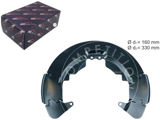 58107 - КРЫШКА ТОРМОЗНОГО ДИСКА AIC