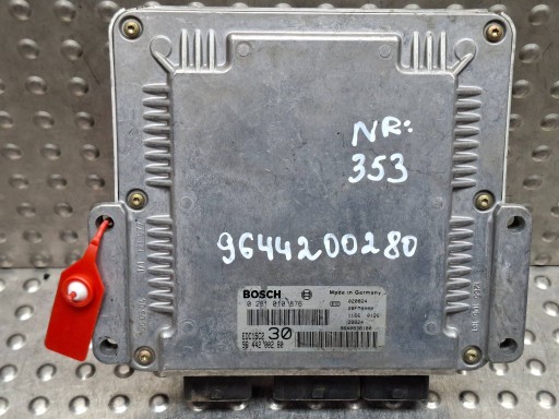 Bedienteil DES MOTORS 0281010876 9640938180 9644200280 Peuegot Citroen 2.2 HDI