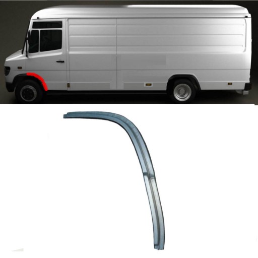 AB3550332TooWE - Передняя левая арка колеса MERCEDES VARIO W670 1995-2013