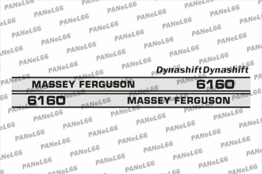 MF6160 - НАБІР НАКЛЕЙОК MASSEY FERGUSON 6160 DYNASHIFT