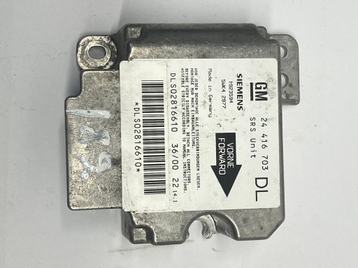 SENSOR Airbag 24416703 Opel Astra II (1998-2009) G